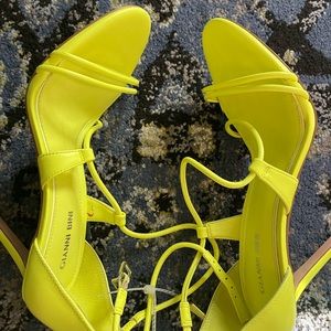 Brand New Neon Yellow Heels